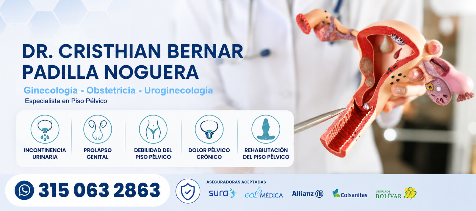 Banner de Dr. Cristhian Bernar Padilla Noguera
