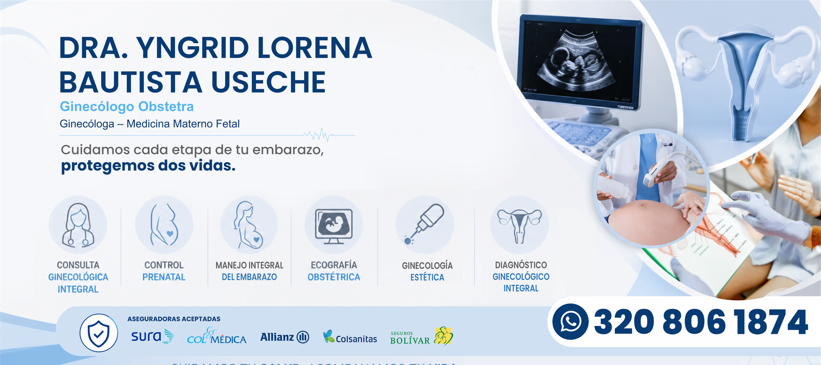 Banner de Dra. Yngrid Lorena Bautista Useche