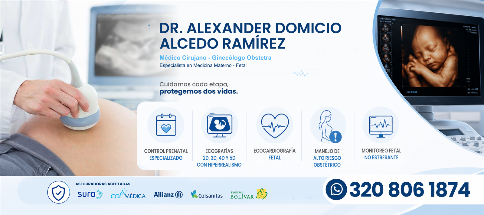 Banner de Dr. Alexander Domicio Alcedo Ramírez